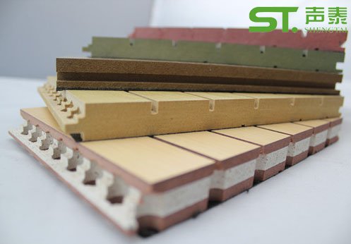 三层复合槽木吸音板ST-01