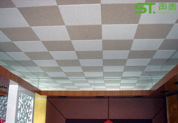 聚酯纤维吸音板装饰效果图